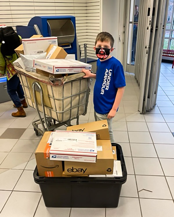 Post Office-Mail-Packages-Business Owner-Child Entrepreneur
