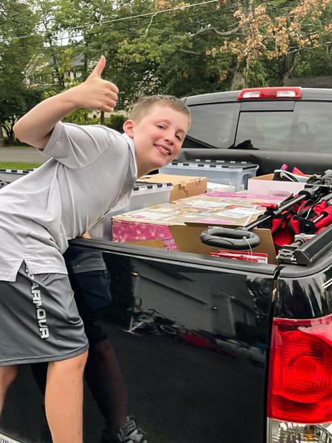 Truck Load, Treasures, Business, Child